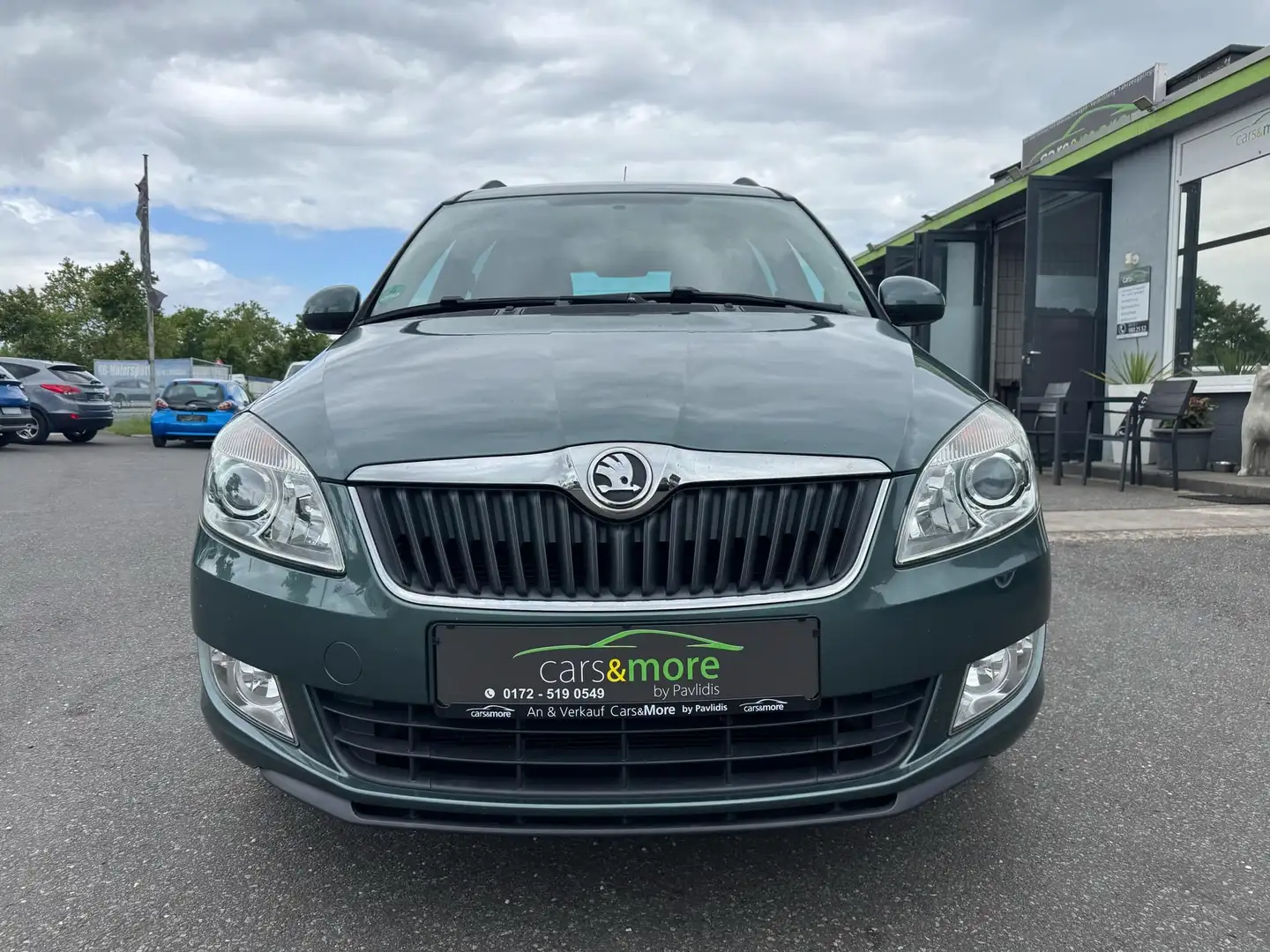 Skoda Roomster Fresh-KLIMAAUTOMATIK-2 HAND Verde - 2