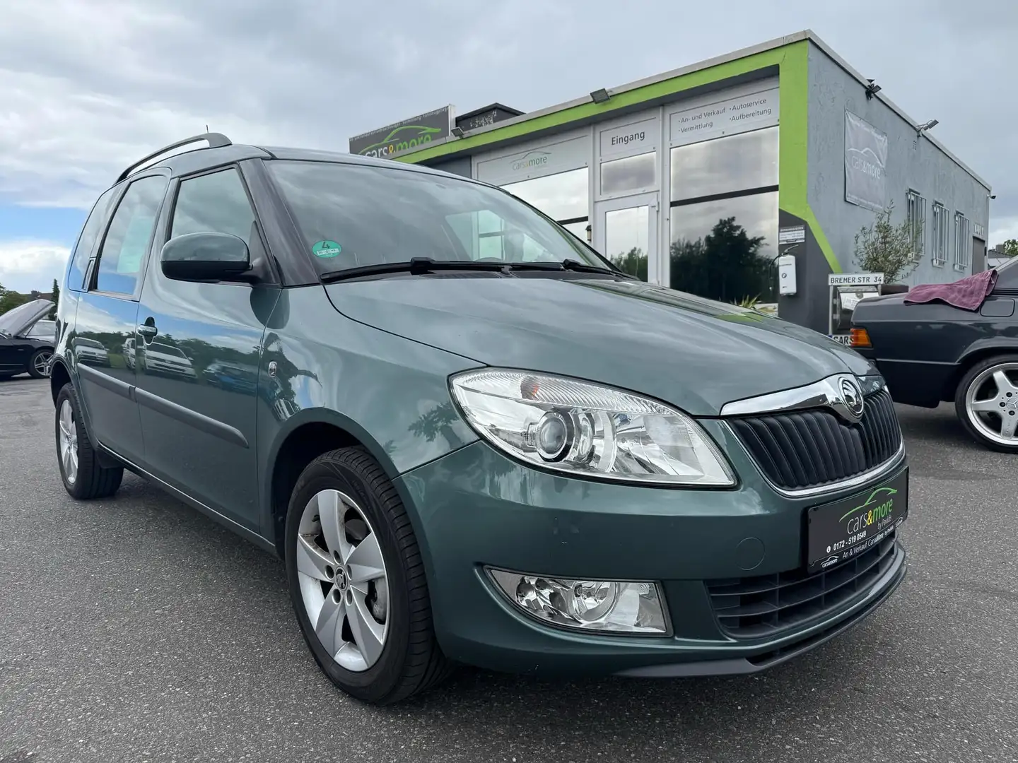 Skoda Roomster Fresh-KLIMAAUTOMATIK-2 HAND Verde - 1