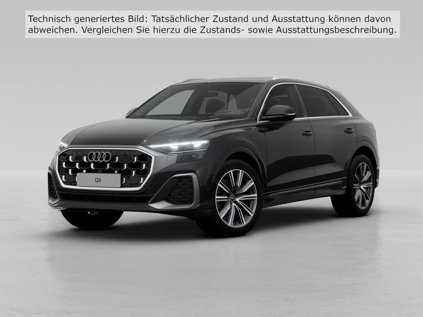 Audi Q8 50 TDI quat. S line AHK Pano HDMatrix HeadUp Schwarz - 2