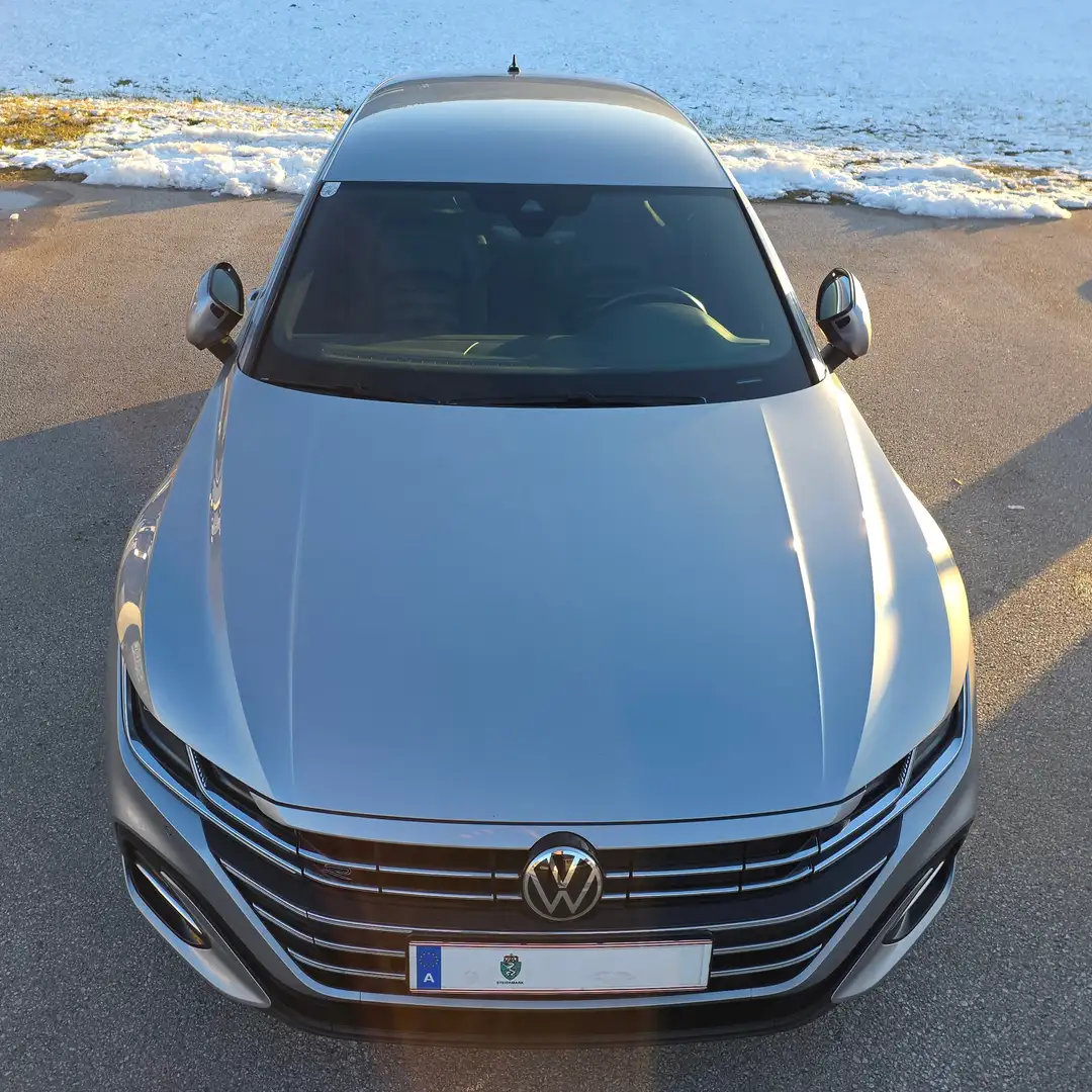 Volkswagen Arteon R-Line Top-Ausstattung Servicegepflegt Unfallfrei Silber - 2