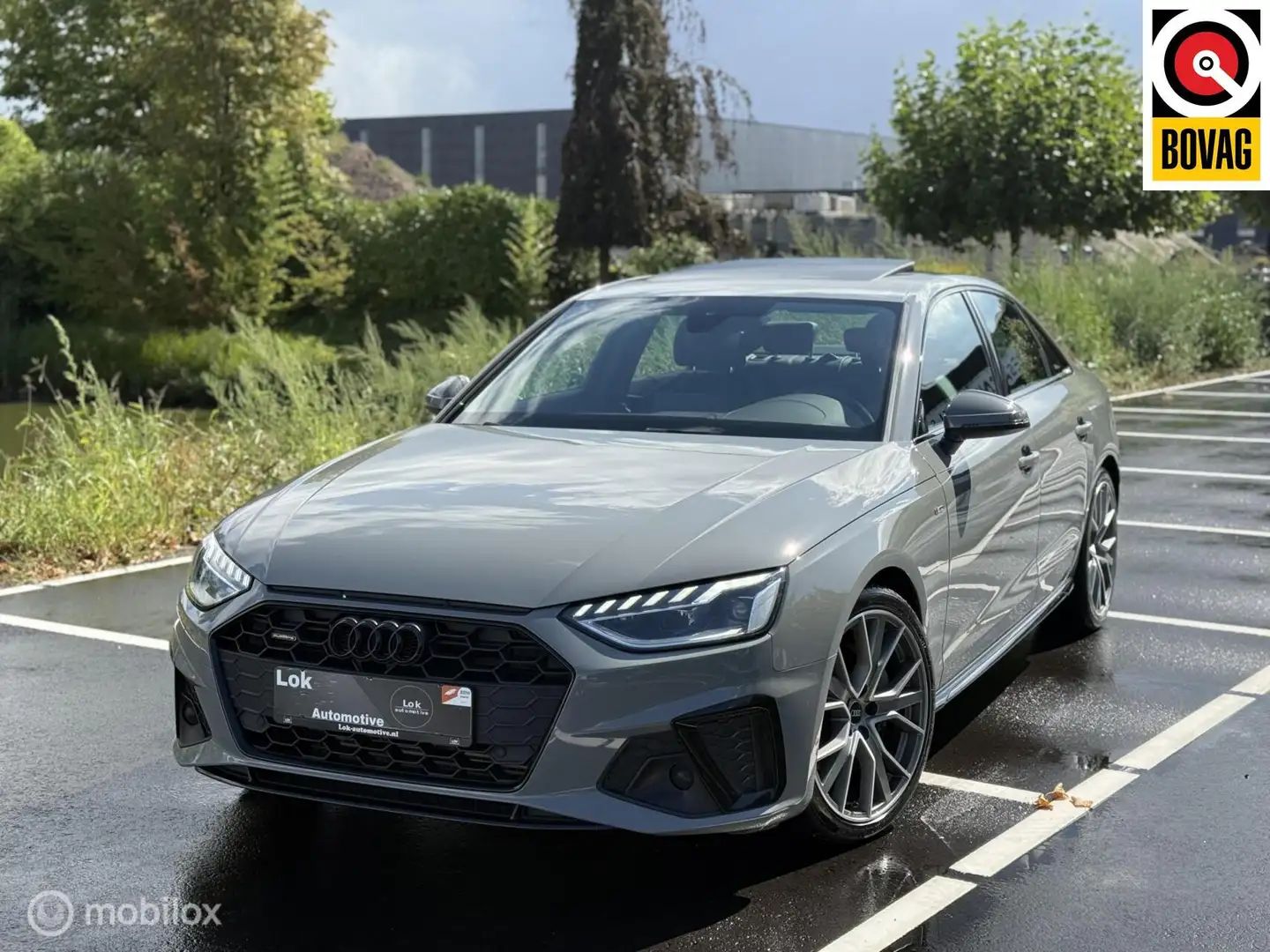 Audi A4 Limousine 40 TFSI quattro S edition DAK|MATRIX|SLI Grau - 1