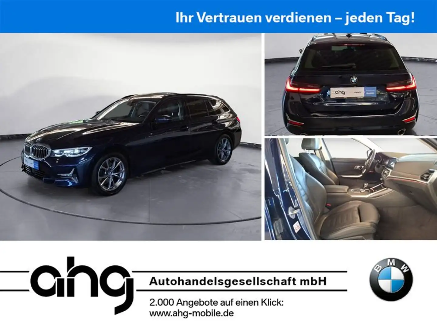 BMW 320 d xDrive Touring Luxury Line Luxury Line HIFI Blau - 1