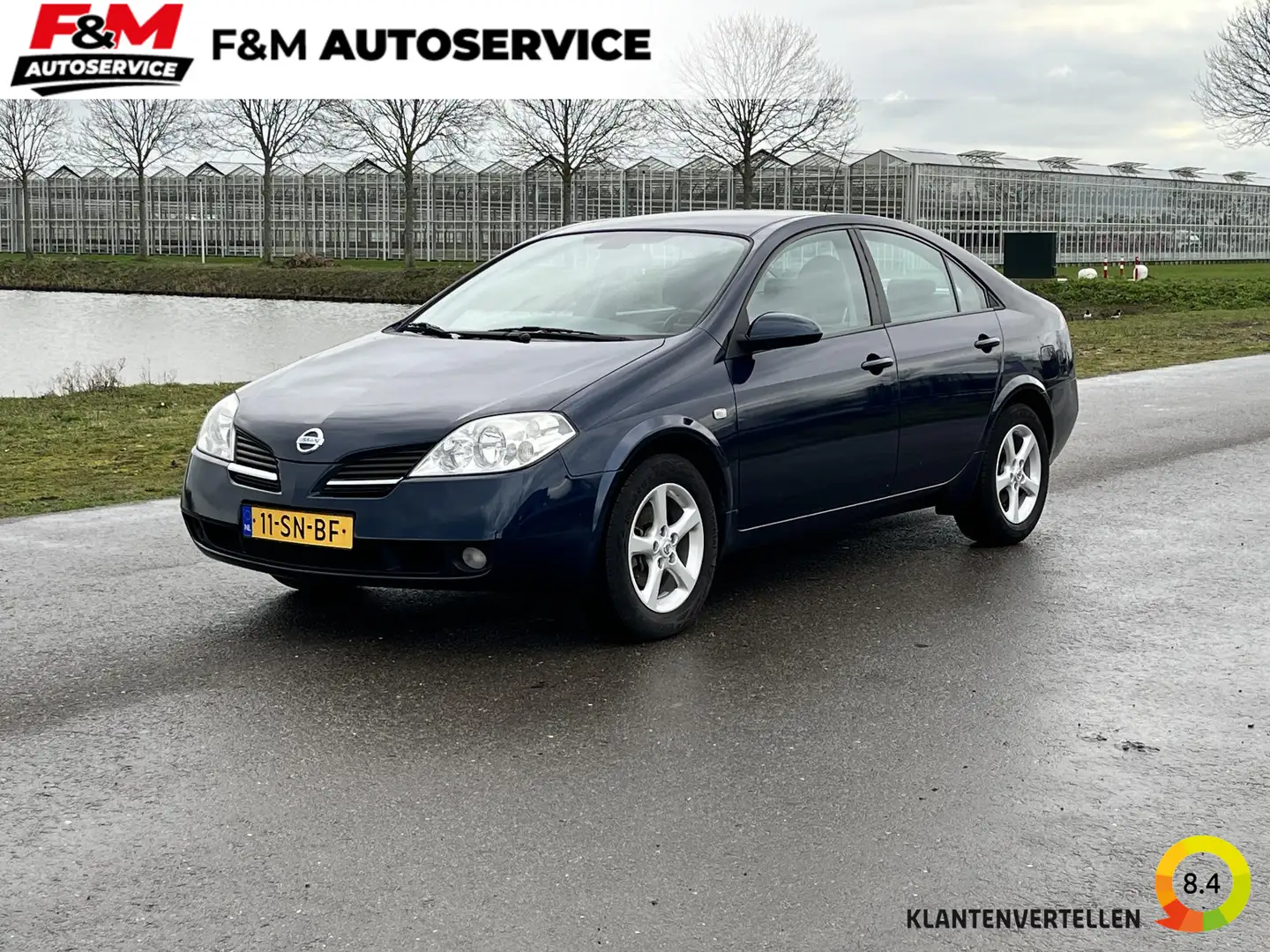 Nissan Primera 2.0 Business Edition Clima, camera, trekhaak Blau - 1
