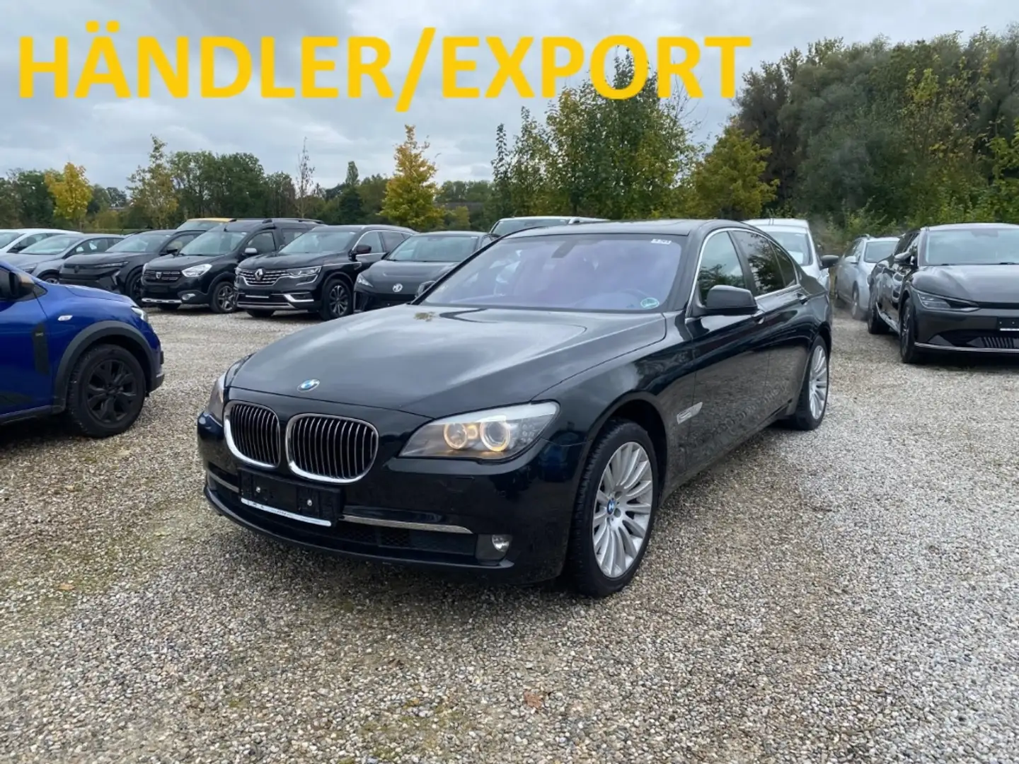 BMW 750 i HUD AD TV Navi Leder HÄNDLER/EXPORT Schwarz - 1