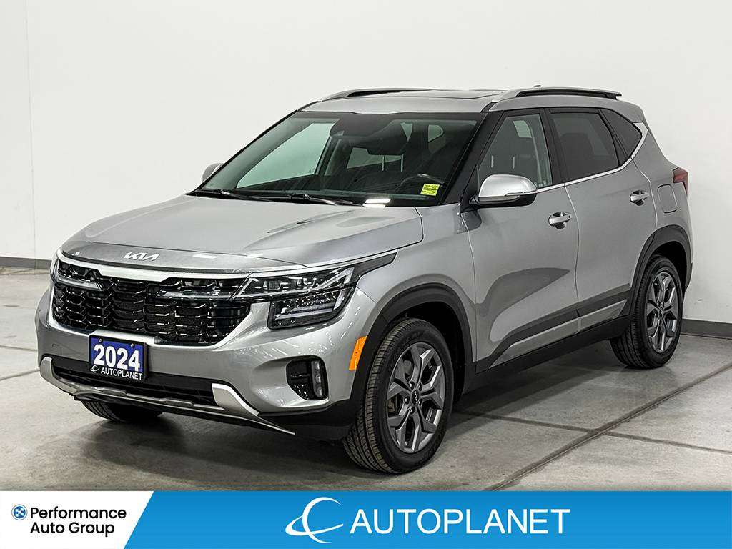 Gray 2024 Kia Seltos SUV / Crossover All-Wheel Drive Automatic