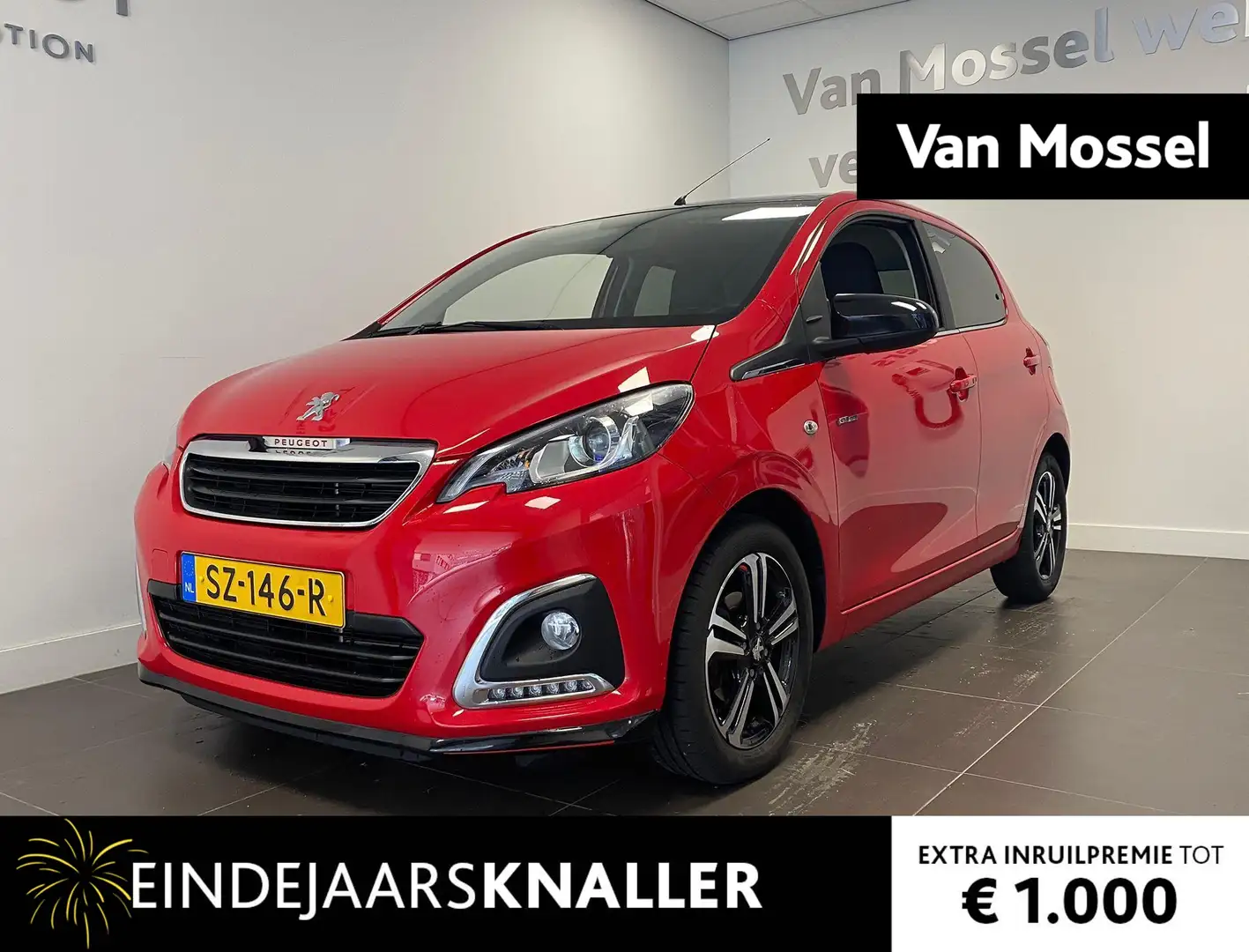 Peugeot 108 1.0 e-VTi GT-Line | Navi | Camera |  Keyless Entry Rouge - 1