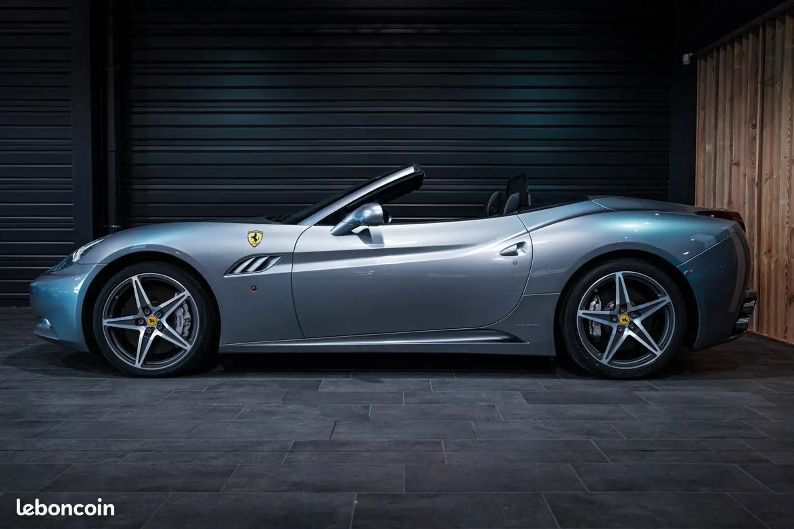 Ferrari California 4,3 490ch GRIGIO TITANIO SIÈGES ELECTRIQUES À MÉMOIRE CHAUFFANTS FULL SERVICE TOUT CUIR CAVALLINO ECUSSON CICERONE Gris - 2