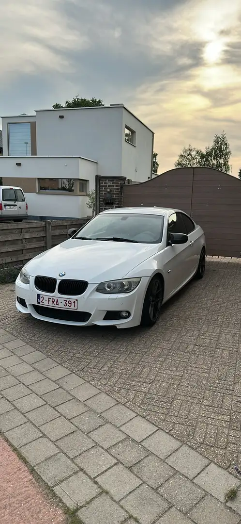 BMW 320 320i Coupe Blanc - 1