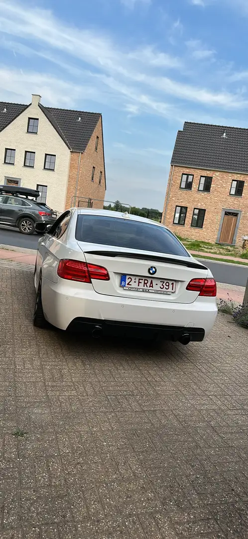 BMW 320 320i Coupe Blanc - 2