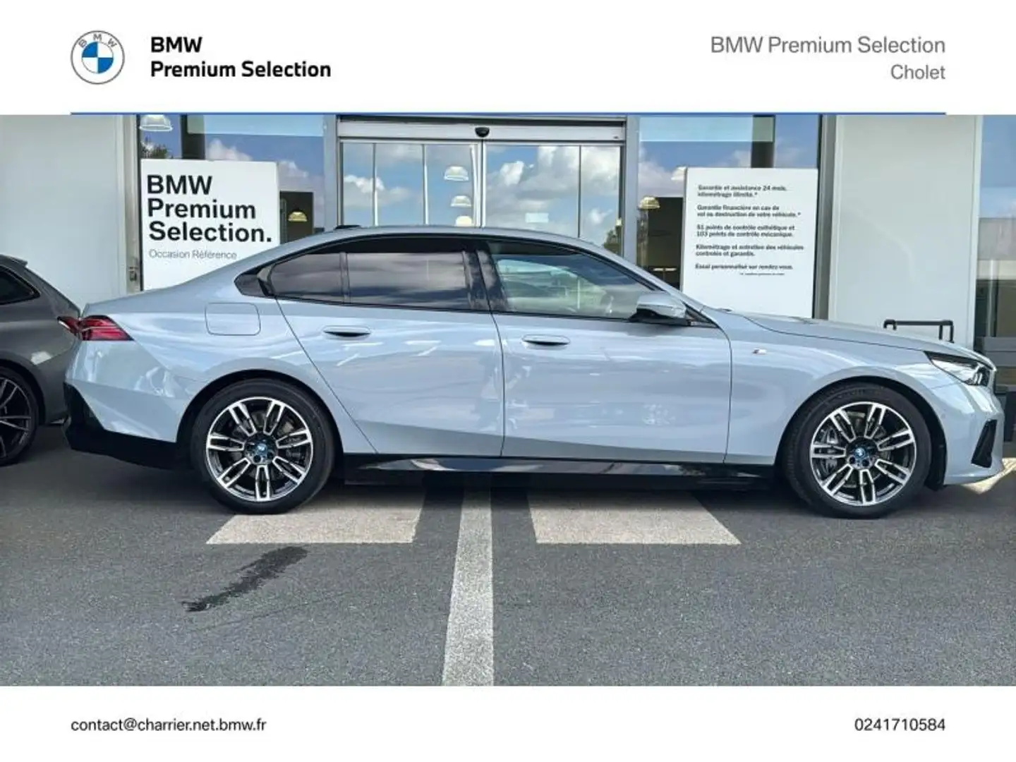 BMW i5 i5 340ch M Sport eDrive40 Grau - 2
