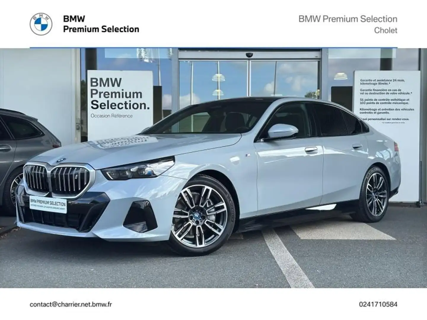 BMW i5 i5 340ch M Sport eDrive40 Grau - 1