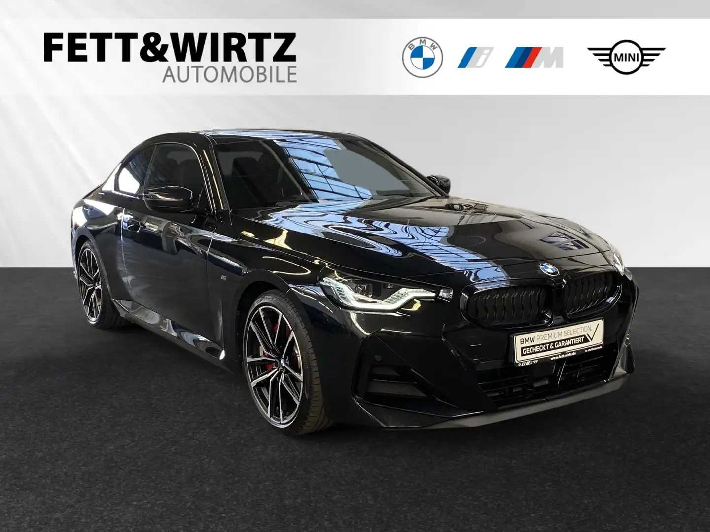 BMW 220 i Coupé M Sport Pro|Harman/Kardon|Stop&Go Schwarz - 1