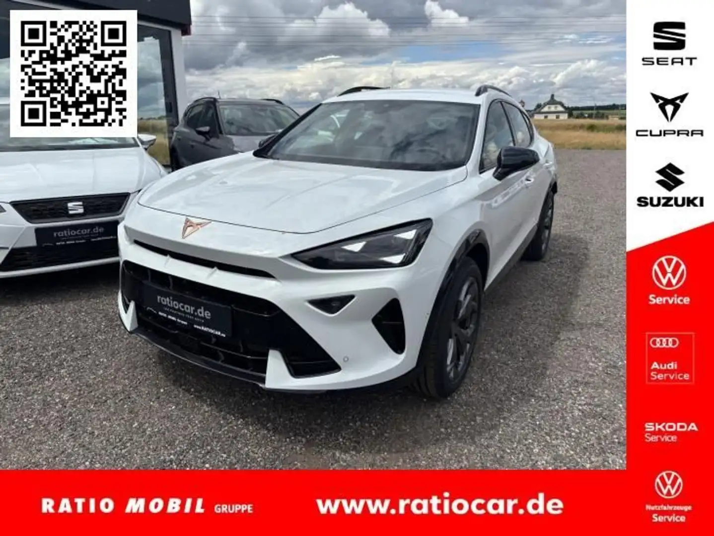 CUPRA Formentor FORMENTOR 2.0 TSI DSG 4DRIVE SOUND-SYSTEM AHZV Blanc - 1