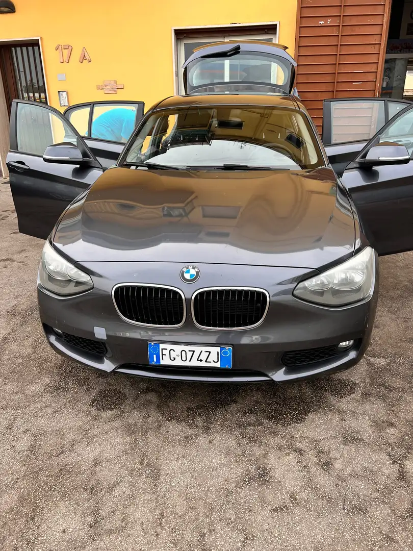 BMW 118 118d 5p 2.0 143cv dpf Grigio - 1