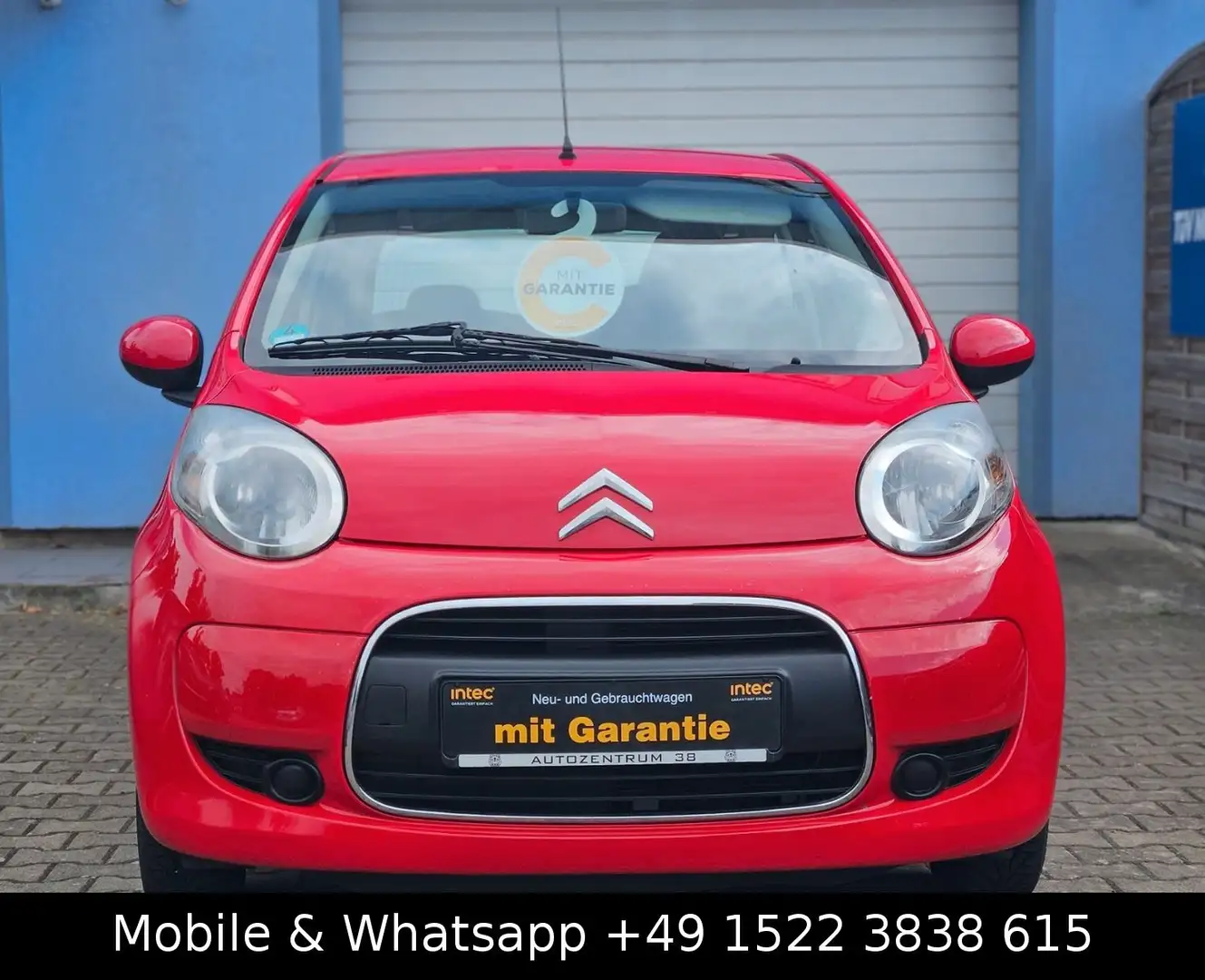 Citroen C1 Selection KLIMA 78.000KM 2.Hand GARANTIE Rood - 2