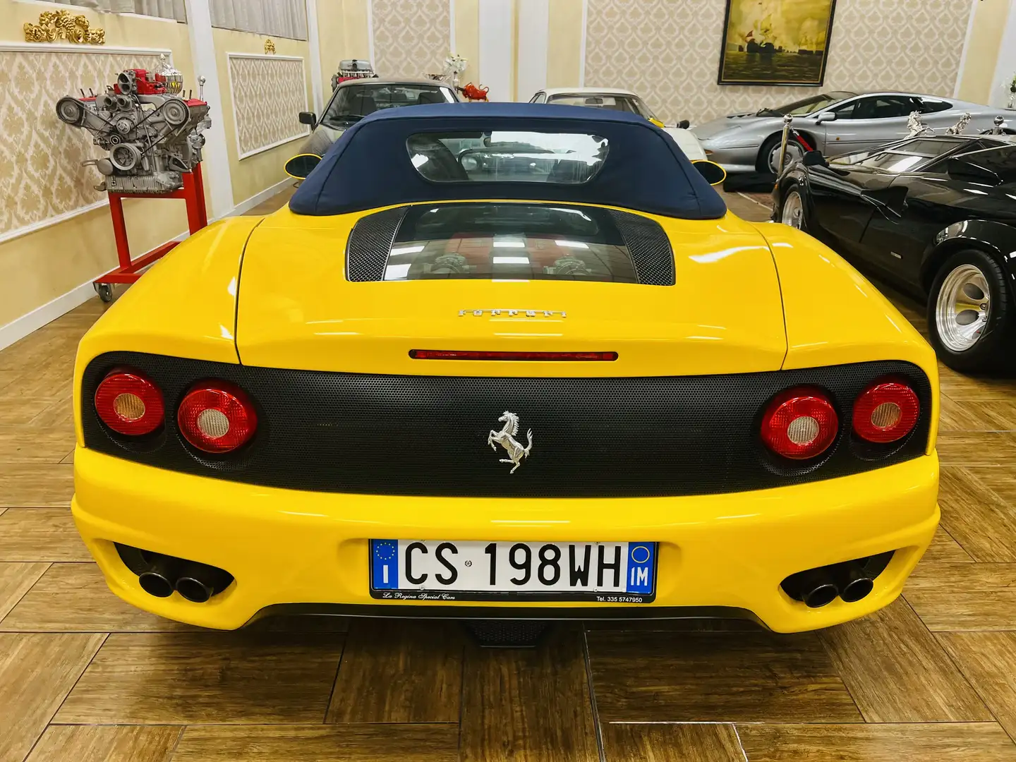Ferrari 360 Spider F1 bellissima pari al nuovo Žlutá - 2