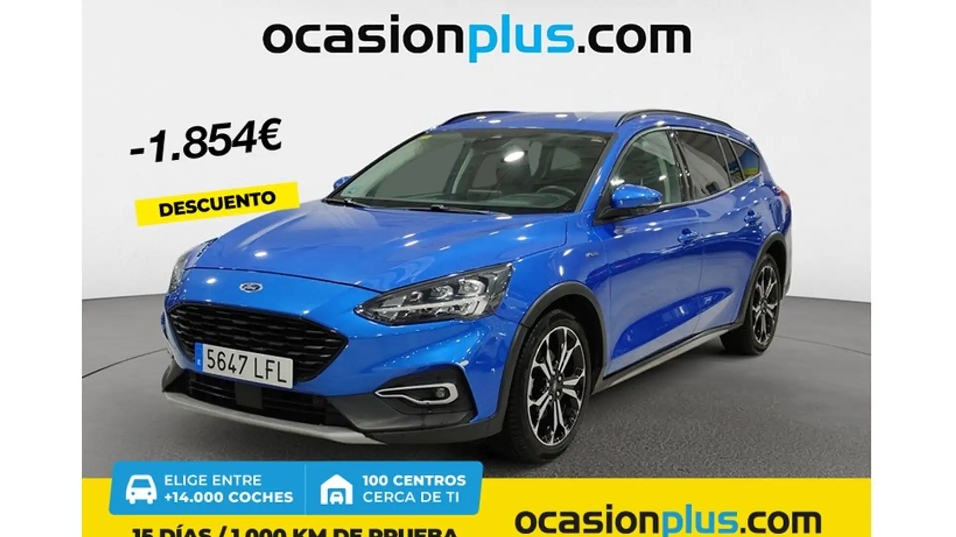 Ford Focus Sportbreak 1.0 Ecoboost Active Azul - 1