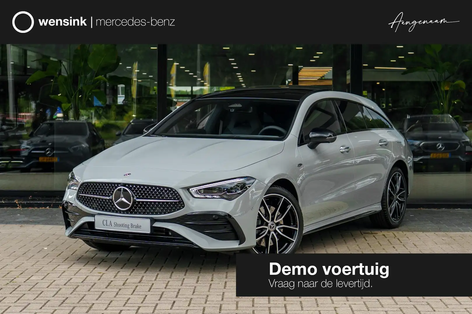 Mercedes-Benz CLA 250 250e Shooting Brake Business Solution AMG line + | Grijs - 1