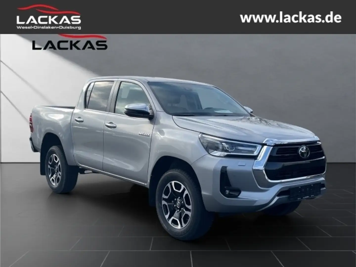 Toyota Hilux Double Cab Executiv 2.8 D-4D EU6e Soundsystem JBL LED Sperrdiff. Apple CarPlay Argintiu - 1