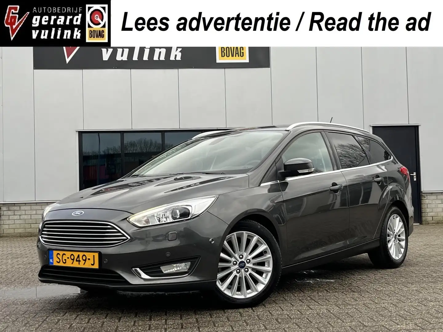 Ford Focus Wagon 1.5 150PK Titanium GEBRUIK KOELVLOEISTOF / E Grijs - 1