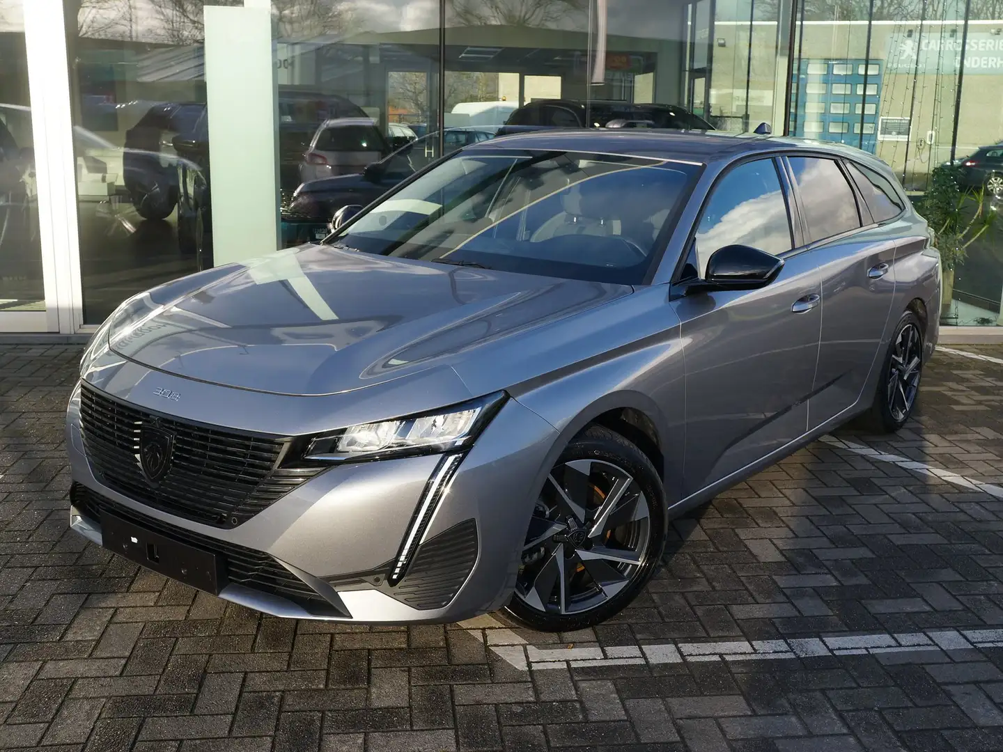 Peugeot 308 SW 1.2 Turbo MHEV Allure S hybride Grijs - 1