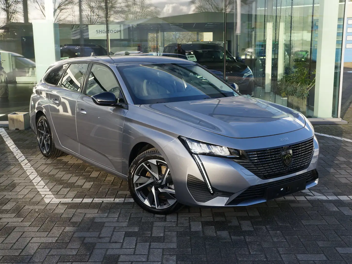 Peugeot 308 SW 1.2 Turbo MHEV Allure S hybride Grijs - 2