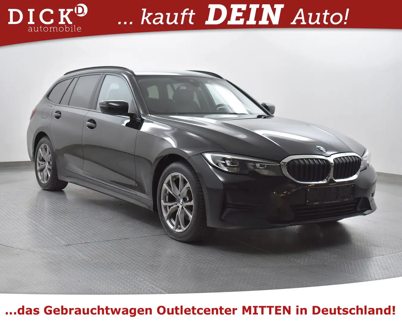 BMW 320 d T xDr Aut Sport Line LEDER+MEMO+NAV PLUS+AH Noir - 1