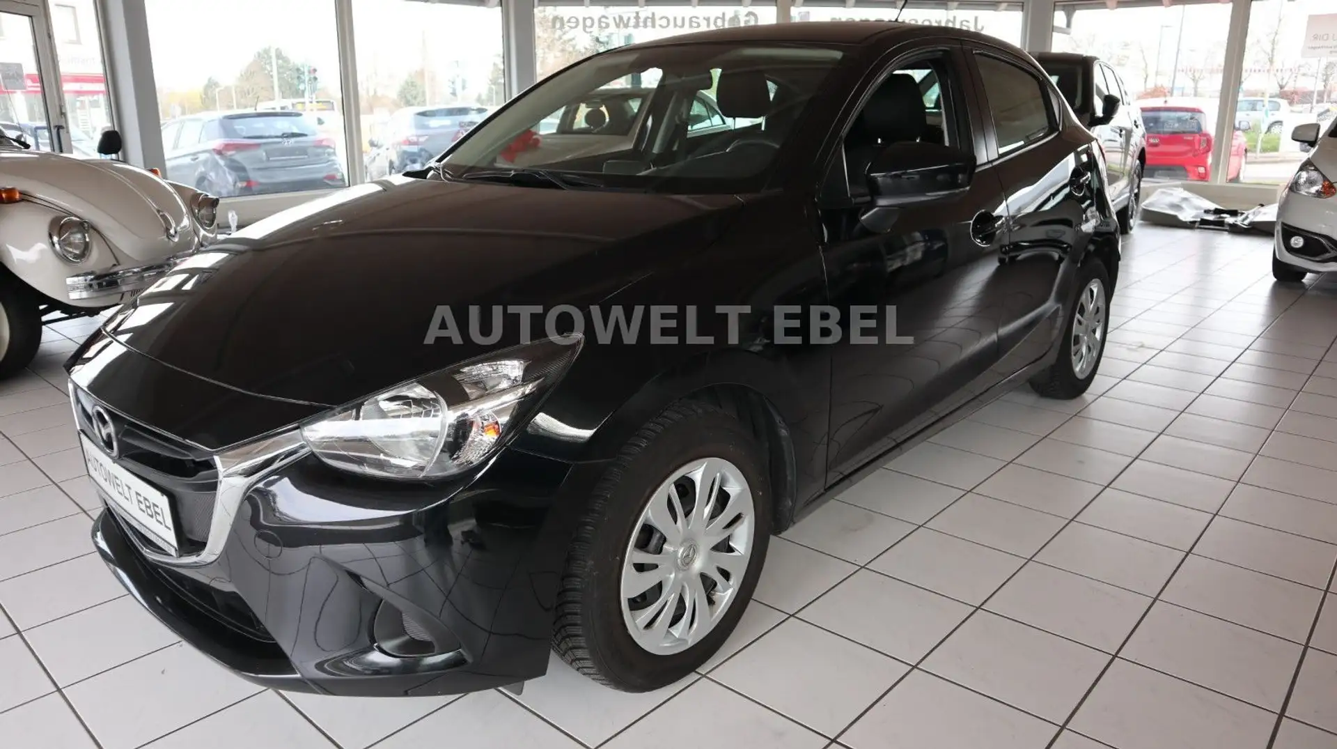 Mazda 2 Lim.90PS*KLIMAAUT.*SHZ*FREISPR.*KUNDENAUFTRAG* Schwarz - 1