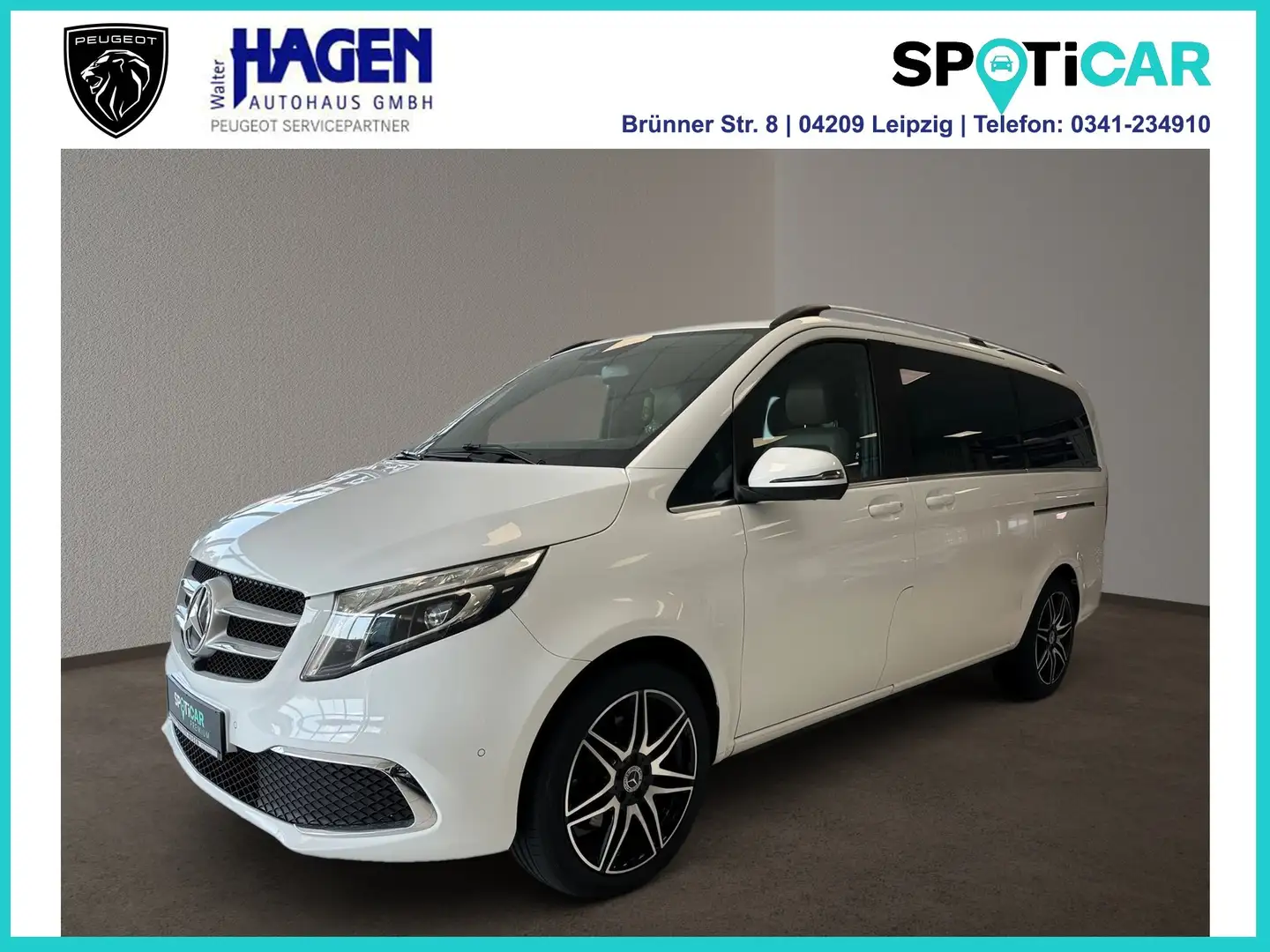 Mercedes-Benz V 300 V300 d AV ED 300 AMG/Volleder/AHK/LANG/4-Motion Blanc - 1