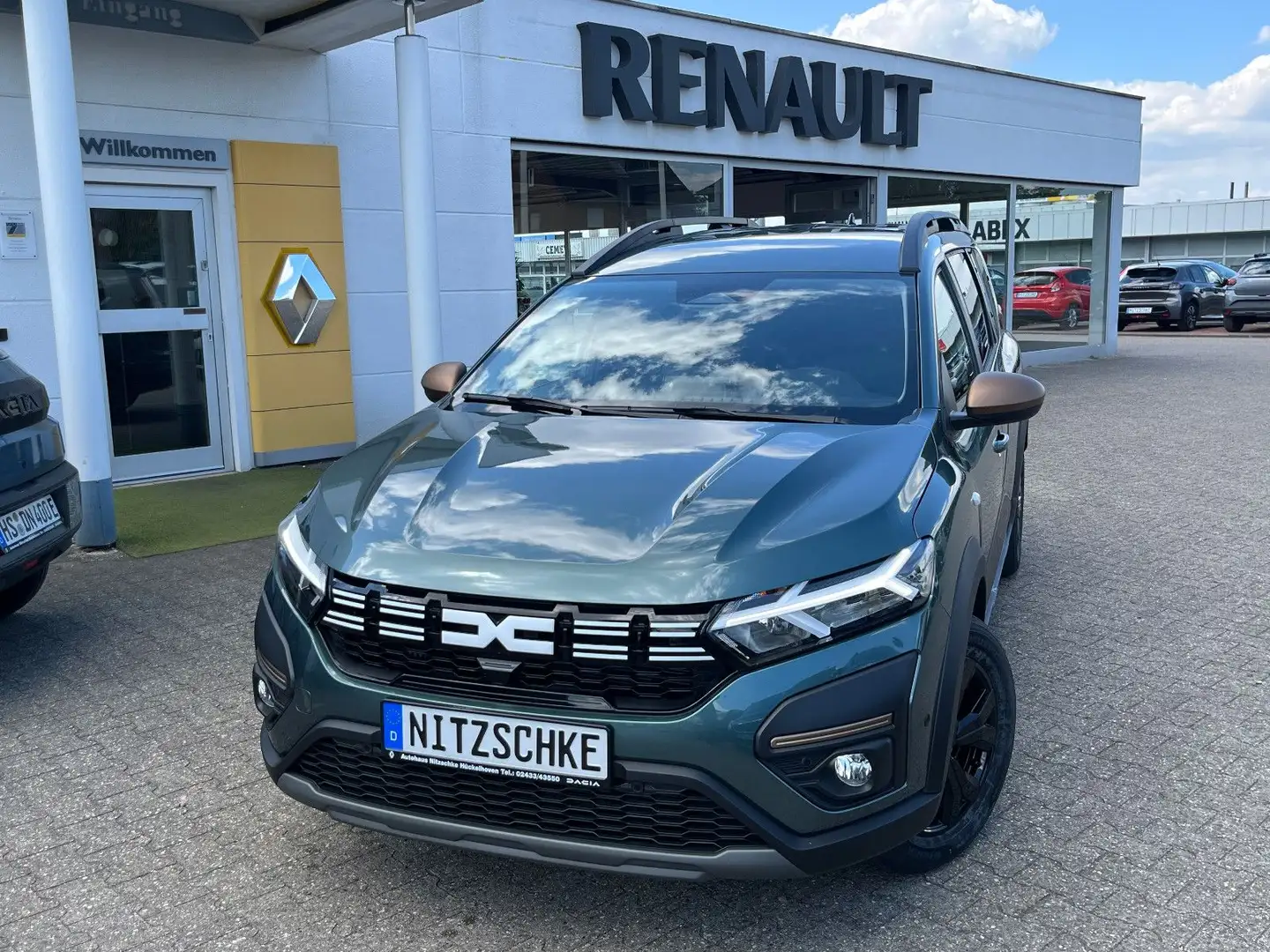 Dacia Jogger EXTREME TCe 100 ECO-G LPG (7-SITZER/CITY) Groen - 1