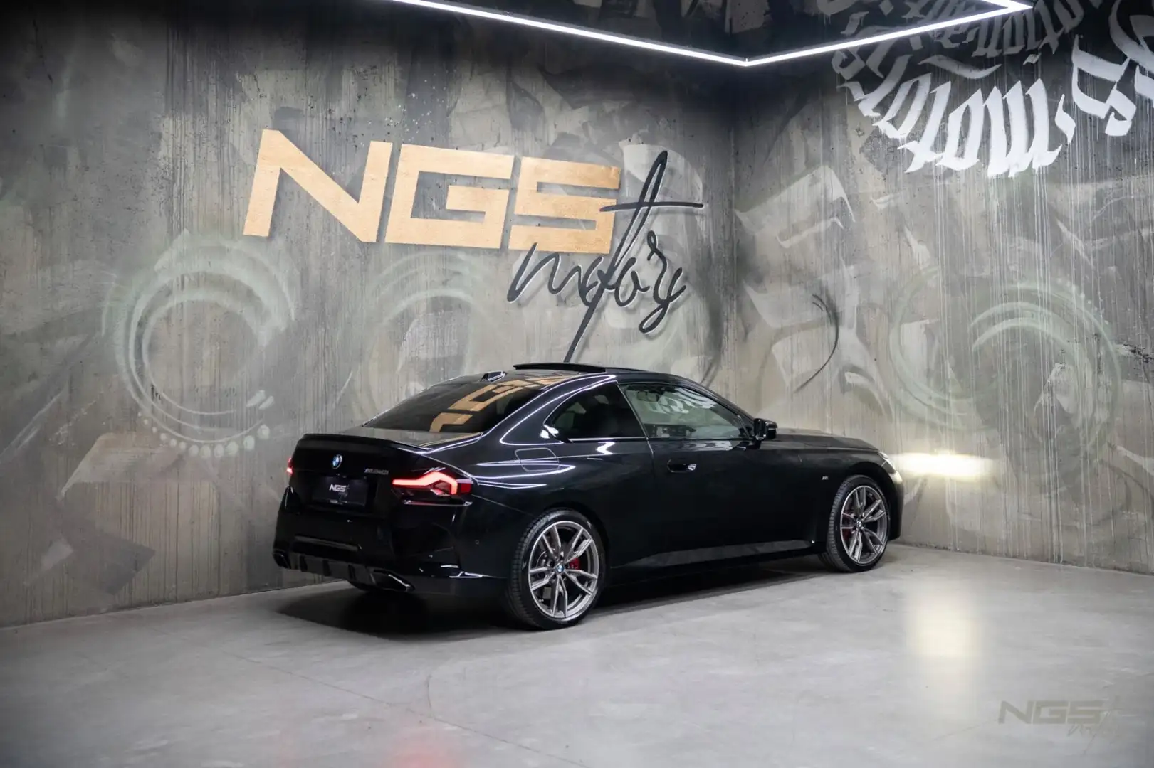 BMW 240 M240i Coupé xDrive FACELIFT CURVED SCHIEBEDACH H/ Schwarz - 2