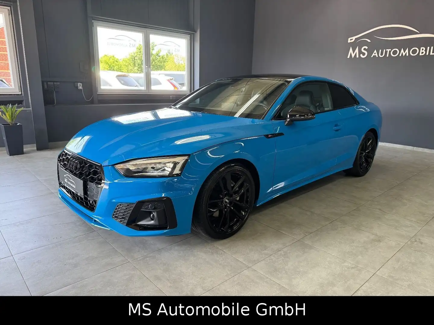 Audi A5 Coupe 40 TFSI S line /S Sportsitze / Massage Blau - 2