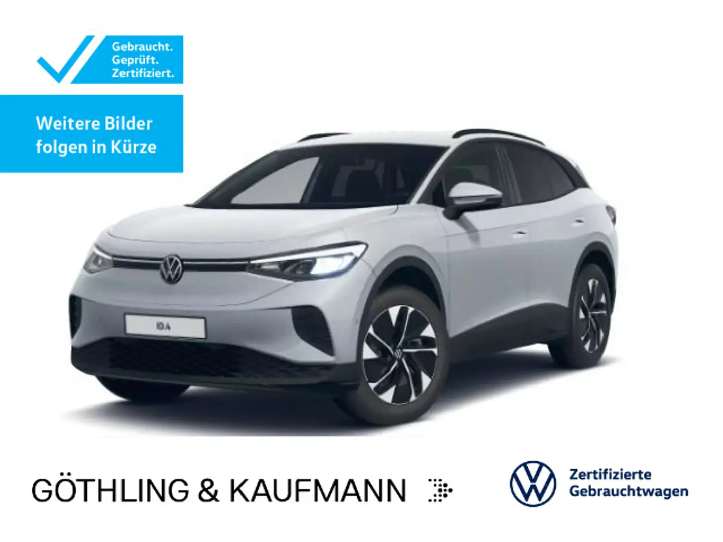 Volkswagen ID.4 Pro *Navi*Wärmepumpe*KAM*19Zoll*Assist* Silber - 1