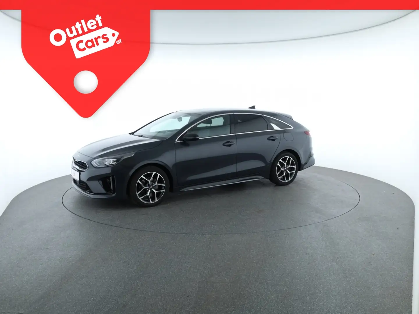 Kia ProCeed / pro_cee'd Proceed 1,6CRDi GT-Line Aut. LED+LEDER+RADAR+RFK Grau - 1