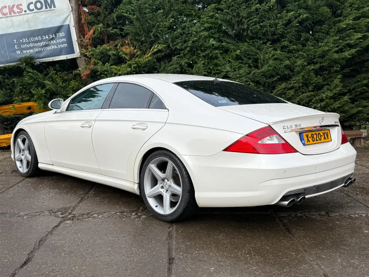 Mercedes-Benz CLS 55 AMG V8 Kompressor 476PK Full option 149dkm Weiß - 2
