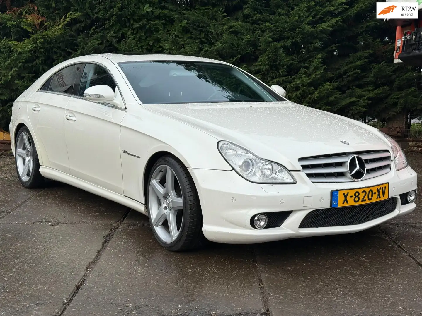 Mercedes-Benz CLS 55 AMG V8 Kompressor 476PK Full option 149dkm Weiß - 1
