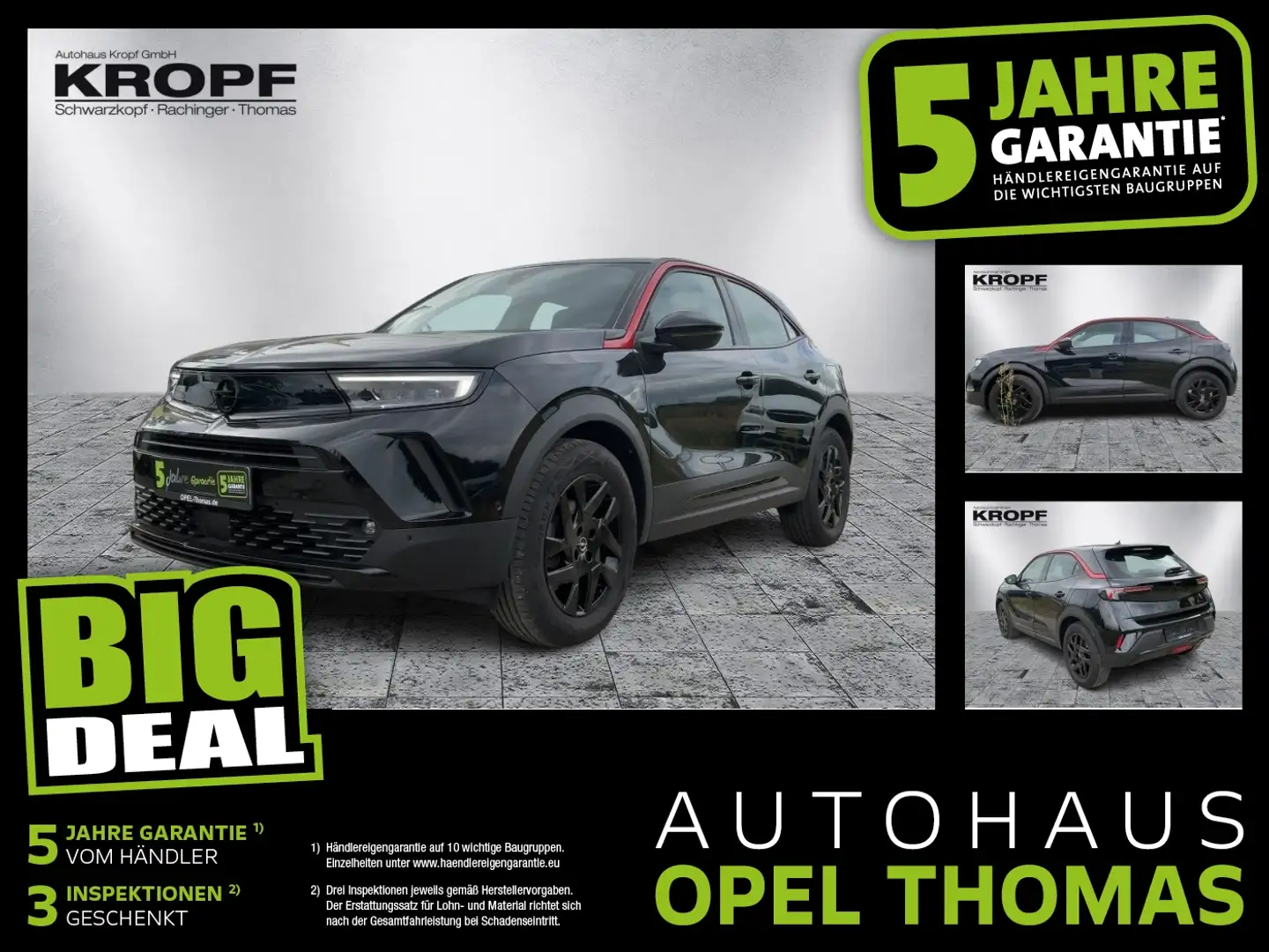 Opel Mokka 1.2 Turbo GS Line SHZ PP Schwarz - 1