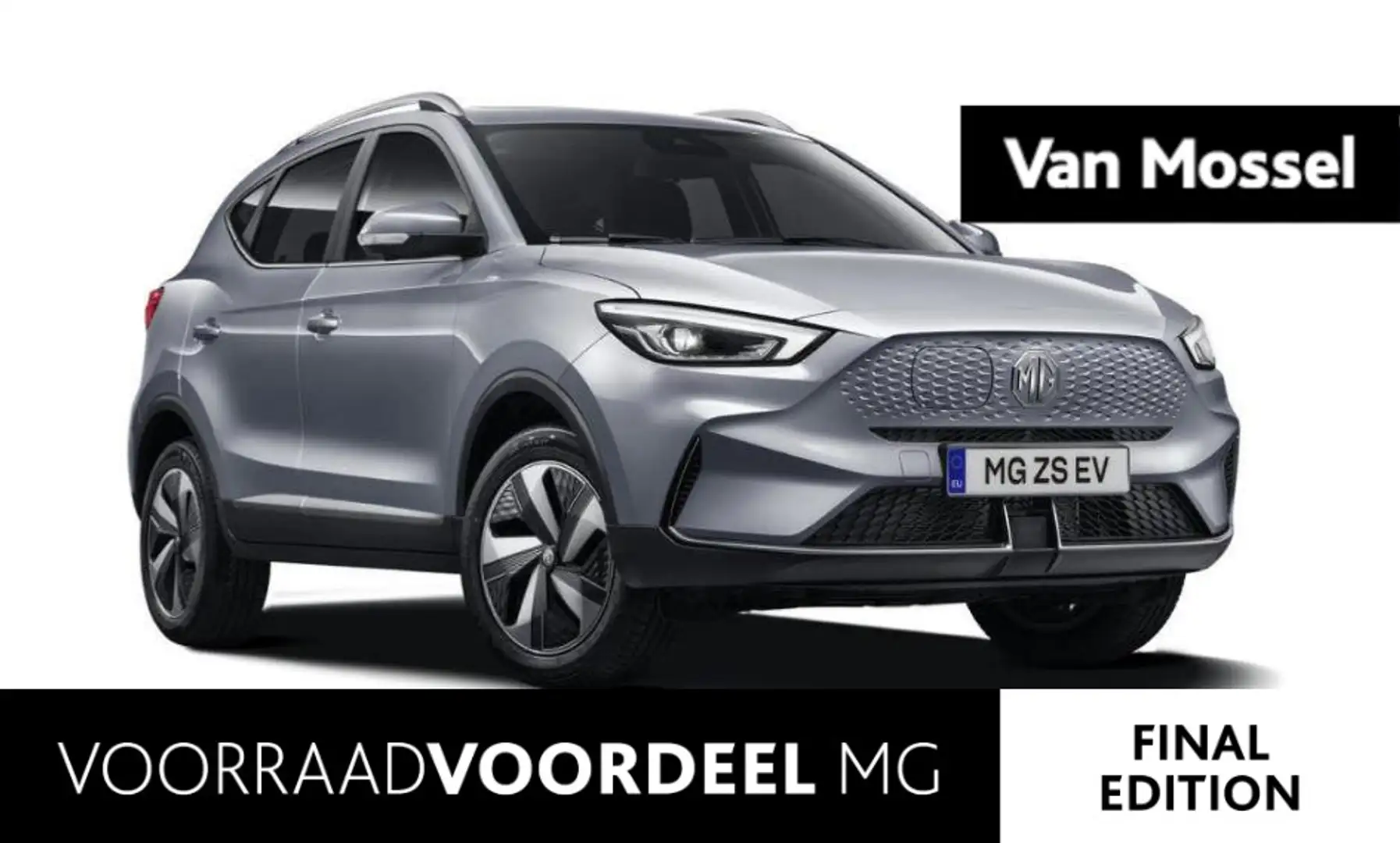 MG ZS MG EV EV Standard Range Luxury 50 kWh Final Editio Grijs - 1