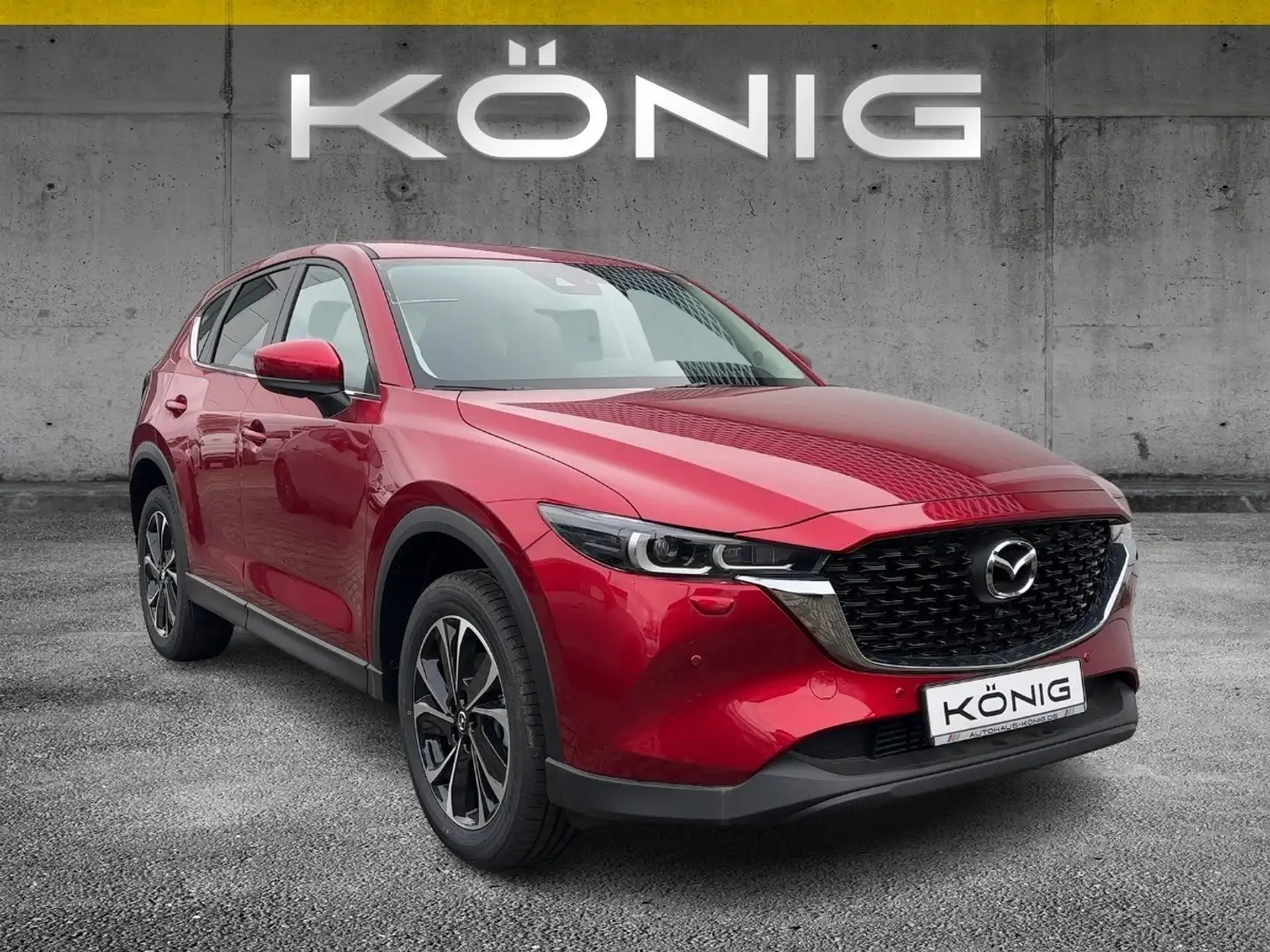 Mazda CX-5 2.2L Skyactiv D Automatik AWD AD`VANTAGE Rot - 2