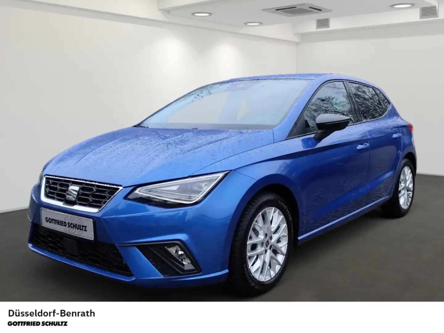 SEAT Ibiza FR 1.0 TSI DSG Voll-LED Navi Einparkhilfe Rückfahr Blau - 1
