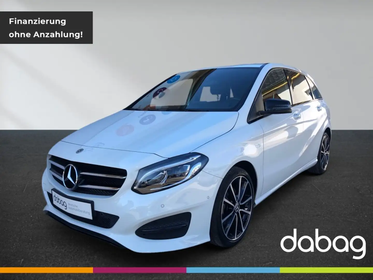 Mercedes-Benz B 220 4Matic SR+WR Navi SHZ PDC Blanc - 1