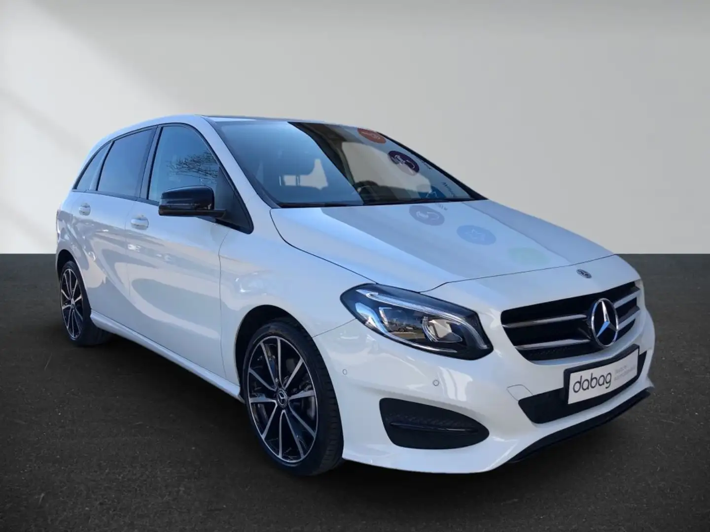 Mercedes-Benz B 220 4Matic SR+WR Navi SHZ PDC Blanc - 2