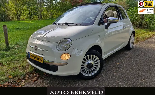 Fiat 500 0.9 TwinAir by Gucci Cabrio 86PK | Leder | PDC | T