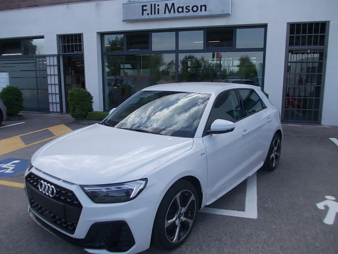 Audi A1 Sportback S-line edition 30 tfsi Bianco - 1