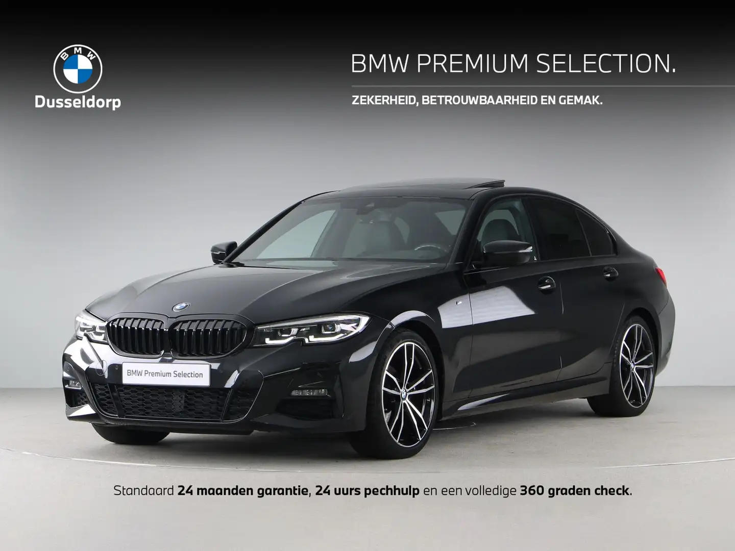 BMW 318 3 Serie 318i High Executive M-Sport Achteruitrijca Nero - 1