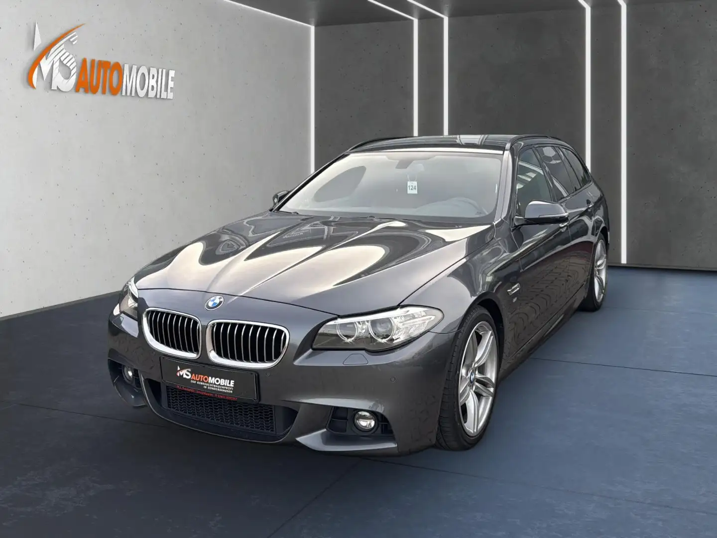 BMW 535 i Touring M Sport+BI-XENON+H&K+SCHALTER+KAMER Gris - 1