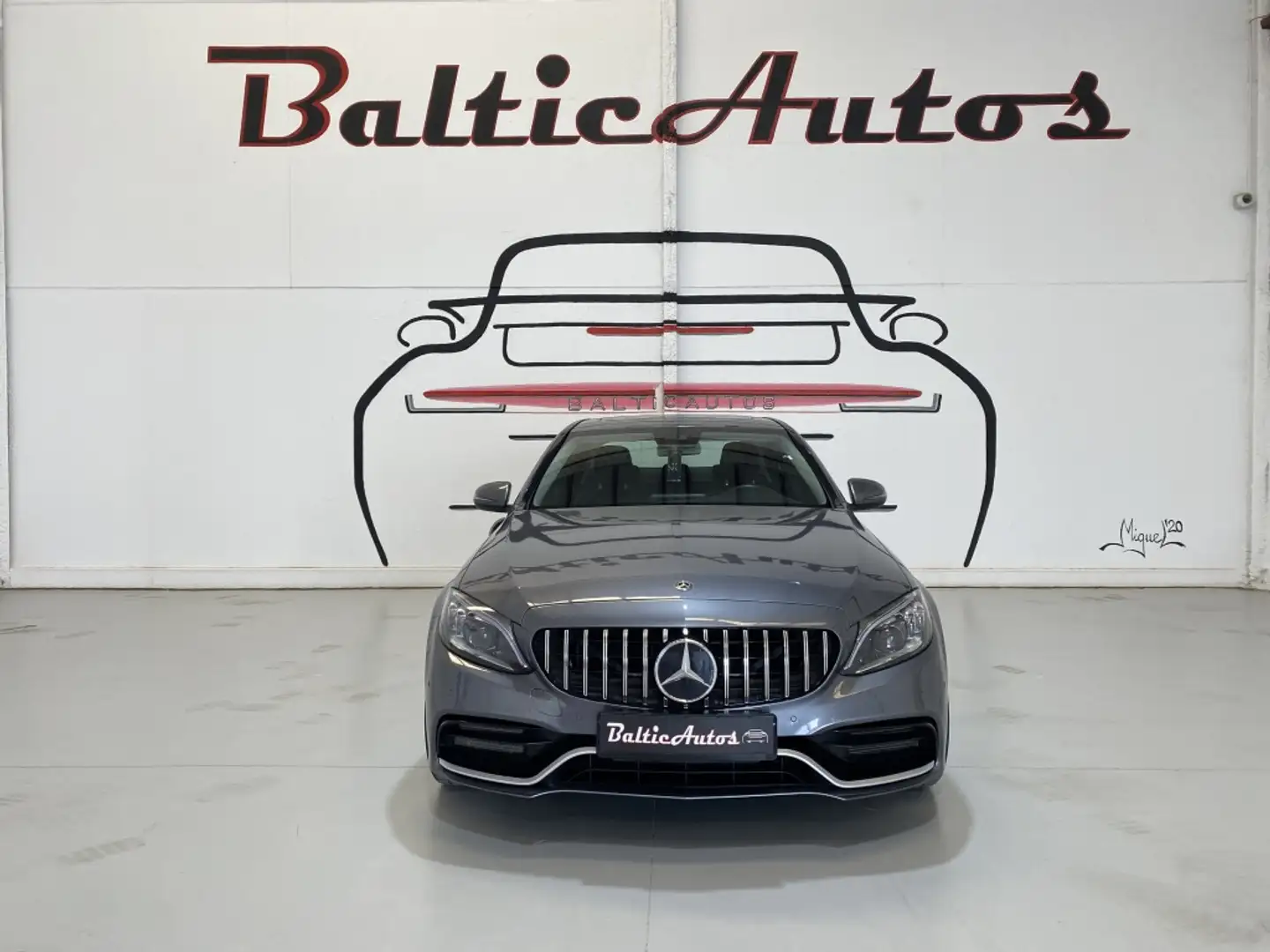 Mercedes-Benz C 220 220d 9G-Tronic Grijs - 2
