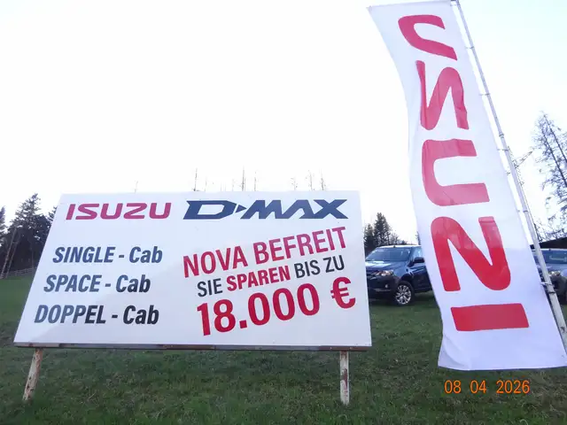 Isuzu D-Max NOVABEFREIT, Space u.Doppel-Cab,