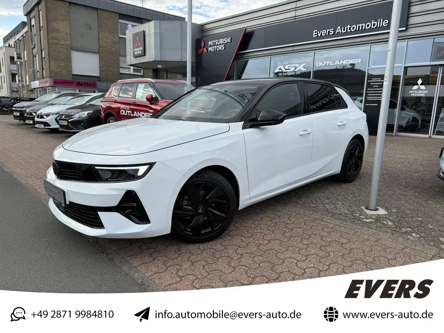Opel Astra 1.2 GS *HUD*LED*PDC*SHZ*AHK Wit - 1