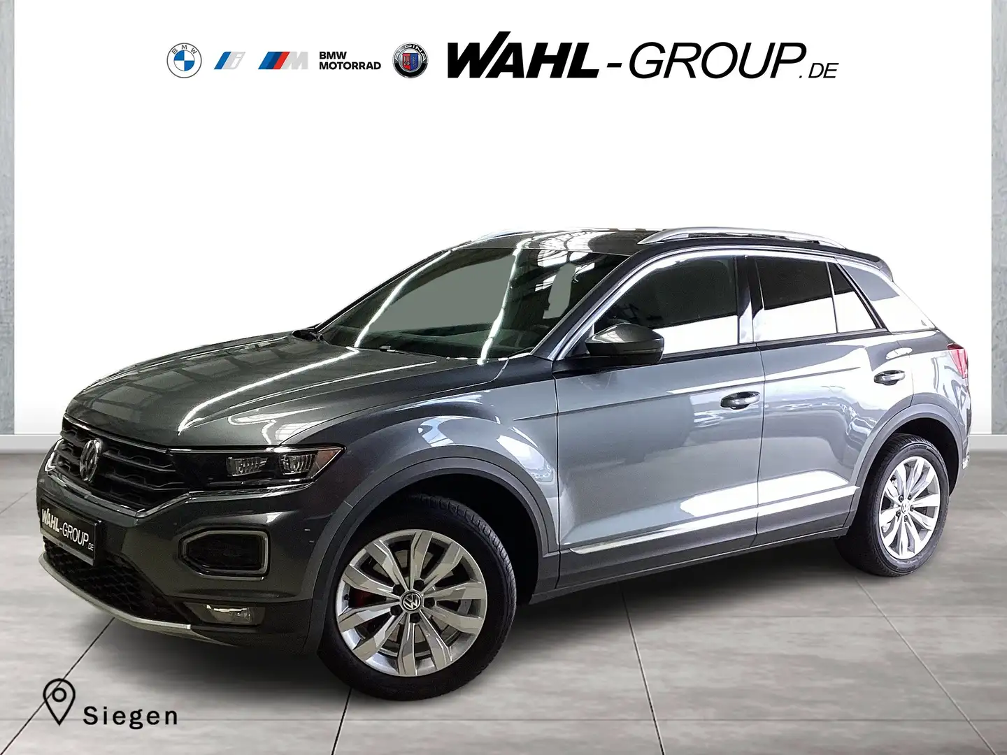 Volkswagen T-Roc 1.5 TSI DSG SPORT LED NAVI AHK ALU 17" Grau - 1